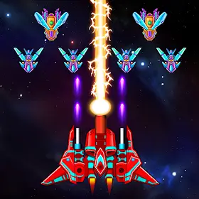 Galaxy Attack Alien Shooter v 73.8 APK MOD Dinheiro Infinito Galaxy Attack Space Shooting