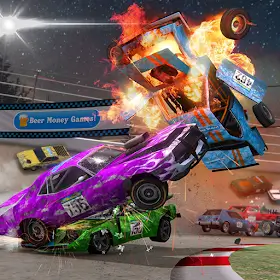 Demolition Derby 3 v 1.1.187 MOD APK Dinheiro Infinito Demolition Derby 3