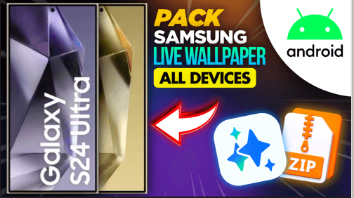 Melhores apps para personalizar Android em 2026 Pack Samsung Live Wallpaper