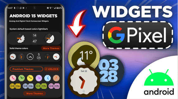 Melhores apps para personalizar Android em 2026 Widgets Pixel