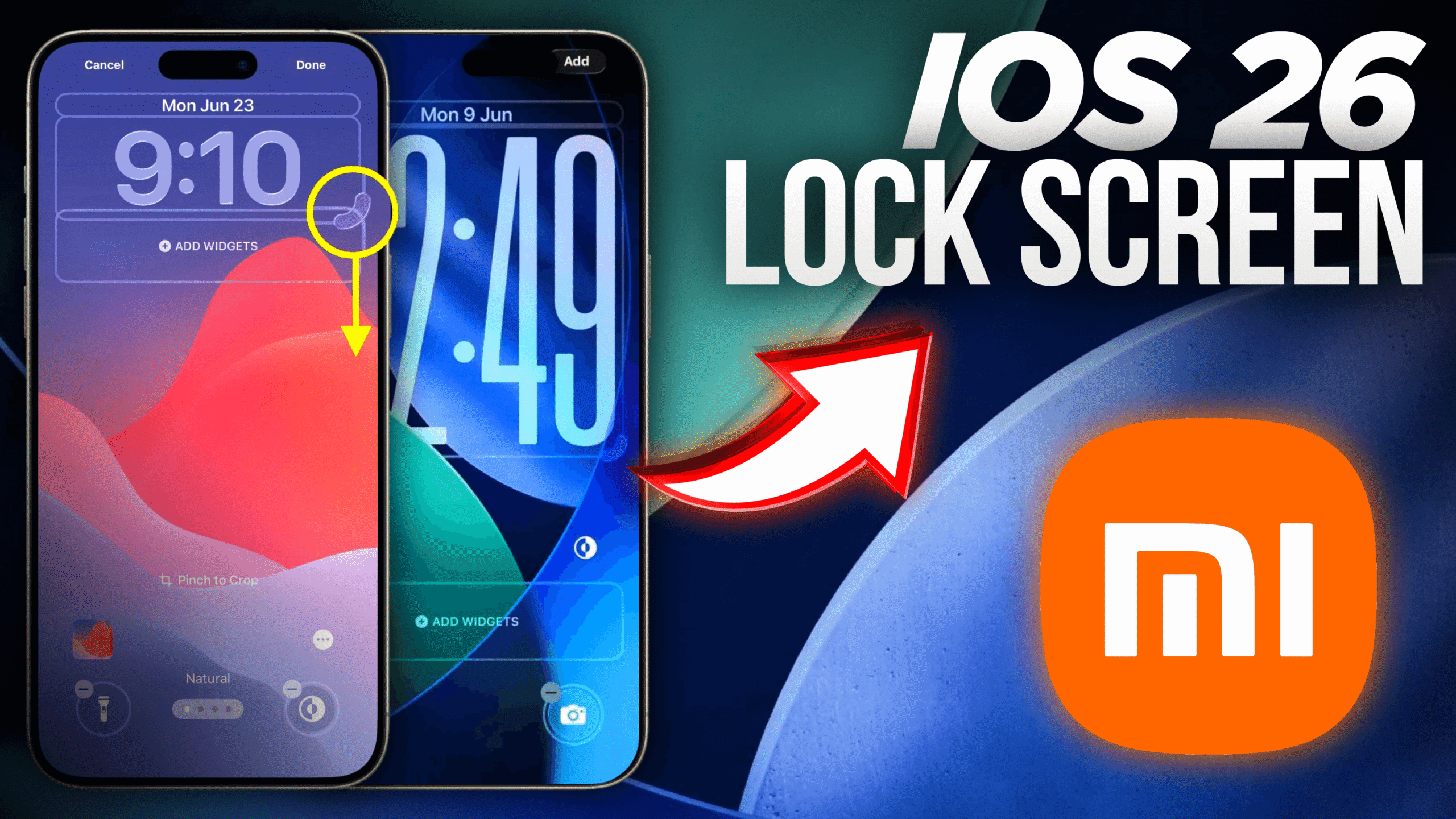 Custom: Xiaomi lock screen
