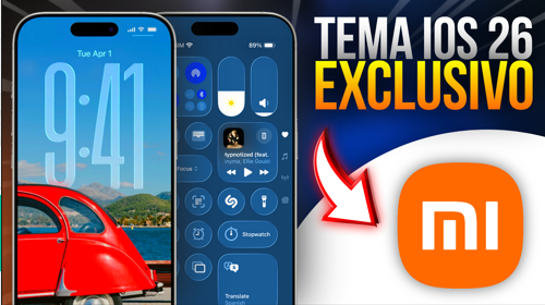 Custom: Xiaomi temas ios